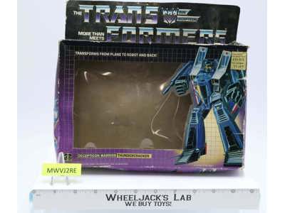 Thundercracker EMPTY BOX 1984 Vintage Hasbro G1 Transformers Action Figure