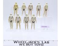 Lot of 9 Star Wars Hoth Stormtroopers 1980s Kenner Vintage Action Figures