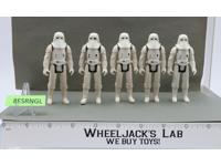 Lot of 5 Star Wars Hoth Stormtroopers 1980s Kenner Vintage Action Figures