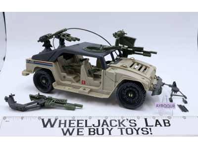 Hammer Humvee 100% Complete G.I. Joe 1990 Hasbro Vintage Action Figure Vehicle