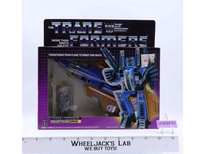 Dirge 100% Complete W/ NICE BOX & FIGURE 1985 Vintage Hasbro G1 Transformers
