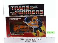 Grapple 100% Complete w/NICE BOX & FIGURE 1985 Vintage Hasbro G1 Transformers