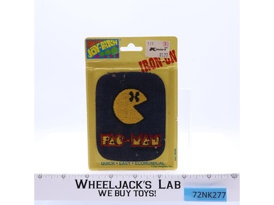 Pac-Man Video Game Embroidered Patch 1982 Joy Insignia Inc NEW SEALED