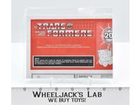 Optimus Prime Instruction Manual 2004 Transformers 20th Anniversary Hasbro