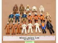 Lot of 20 Star Wars 1970s-1980s Kenner Vintage Action Figures