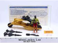 Darklon's Evader W/Darklon GI Joe 1989 Hasbro Action Figure Vehicle