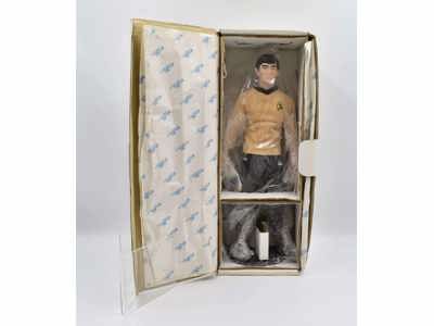 Sulu Porcelain Doll 14" The Hamilton Collection Vintage Star Trek 1988 MIB