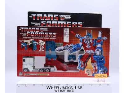 Ultra Magnus 100% Complete W/ BOX 1986 Vintage Hasbro G1 Transformers Figure
