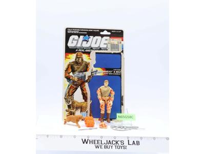 Spearhead & Max V1 100% Complete W/Cardback 1988 GI Joe Vintage Action Figure