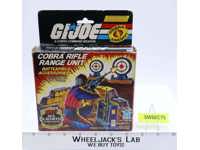 Cobra Rifle Range Unit 100% Complete W/Box GI Joe 1985 Action Figure