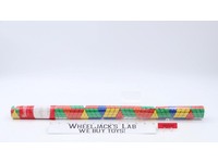 Rubik's Cube 30ssq ft Gift Wrap Wrapping Paper 1980s Scarlet Skye NEW SEALED