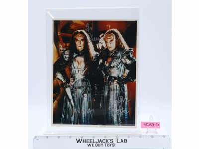 Lursa & B'Etor Duras Sisters Star Trek March/Walsh AUTOGRAPHED 8x10 Picture