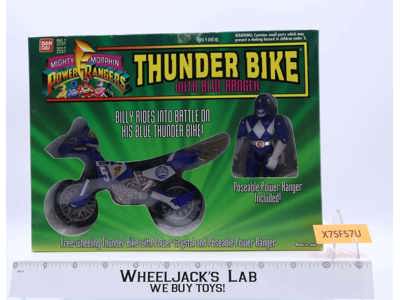 Thunder Bike W/Blue Ranger MMPR Power Rangers 1994 Bandai Action Figure Vehicle