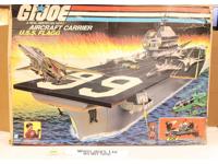 USS Flagg Aircraft Carrier W Box 1985 Vintage GI Joe Action Figure Playset