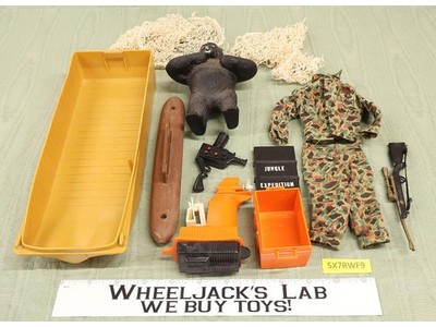 Capture of the Pygmy Gorilla G.I. Joe Adventure Team 1979 Hasbro Accessory Set