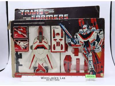 Jetfire 100% Complete W/ Box 1985 G1 Transformers Vintage Action Figure