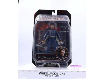 Commander William Adama Battlestar Galactica Diamond Select Toys MOSC 2009