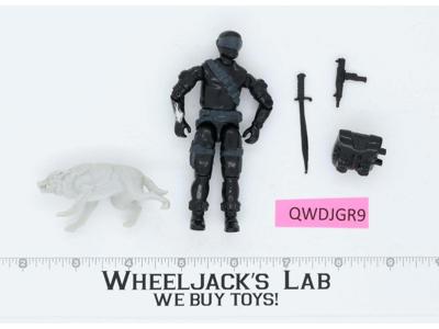 Snake Eyes & Timber V2 100% Complete G.I. Joe 1985 Hasbro Vintage Action Figure