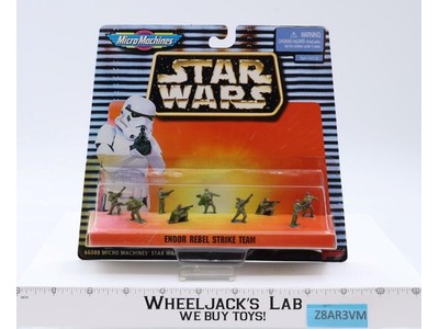 #66080 Endor Rebel Strike Team Star Wars Micro Machines 1996 Galoob NEW SEALED