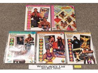 WWF POSTERS 2 3 4 7 & WCW Collector's Series Special #1 Poster Book HULK HOGAN