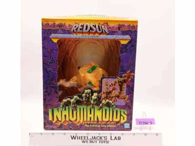 Redsun Tree Stump Mutore Complete W/Box Inhumanoids 1986 Hasbro Action Figure