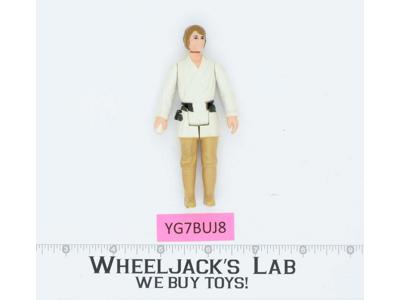 Luke Skywalker Farmboy BROWN HAIR Star Wars 1980 Vintage Kenner Action Figure