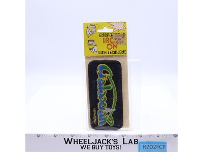 Galaxiar Video Game Embroidered Patch 1982 Joy Insignia Inc NEW SEALED