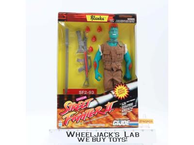 Blanka 12" MISB Street Fighter II Capcom G.I. Joe Hasbro Action Figure 1993