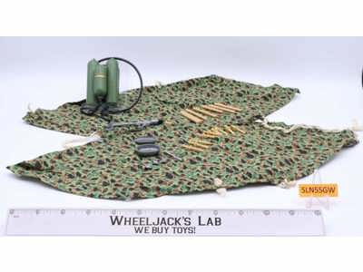 GI Joe Action Marine Beachhead Assault Tent Set 1964 Vintage 12" Accessory