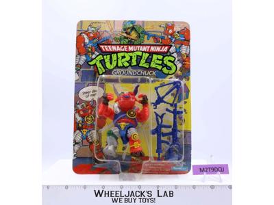 Groundchuck Teenage Mutant Ninja Turtles TMNT 1991 Playmates NEW MOSC SEALED