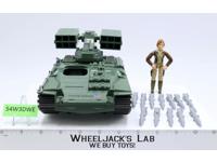 Wolverine W/Cover Girl Complete GI Joe 1983 Hasbro Vintage Action Figure Vehicle