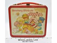 Strawberry Shortcake Metal Lunchbox W/Thermos 1981 Aladdin Industries Vintage