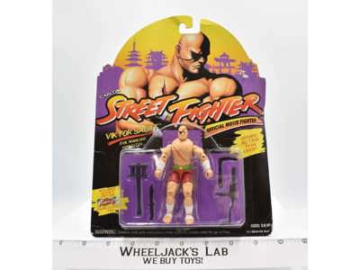 Viktor Sagat Street Fighter 1993 Capcom NEW MOSC Action Figure