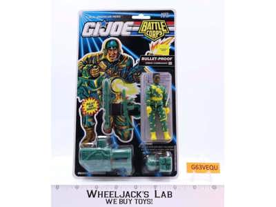 Bullet Proof GI Joe Battle Corps 1992 Hasbro Action Figure NEW MOSC SEALED
