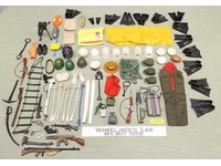 Lot of Clothing and Accessories 12" Action Figures GI Joe Misc. Unmarked Brands