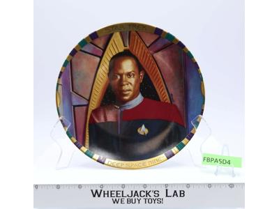 Comm. Benjamin Sisko Deep Space Nine Plate Star Trek 1993 Hamilton Collection