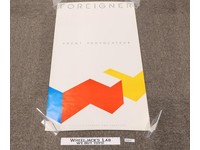 Agent Provocateur Foreigner Album Poster Atlantic Records 38 x 21 Vintage