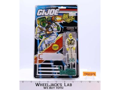 Iceberg Battle Corps GI Joe 1992 Hasbro Action Figure NEW MOSC SEALED