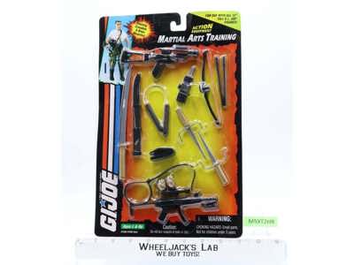 Martial Arts Training Action Equipment GI Joe 12" MOSC 1993 Hasbro Action Figure