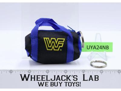 WWF Wrestling Duffle Bag Keychain 1990's Fan Club Mail Away Exclusive Coin Purse