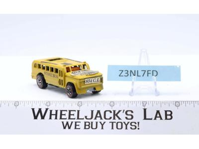The Heavyweights S'Cool Bus Yellow 1970 Redline Hot Wheels Mattel Vintage