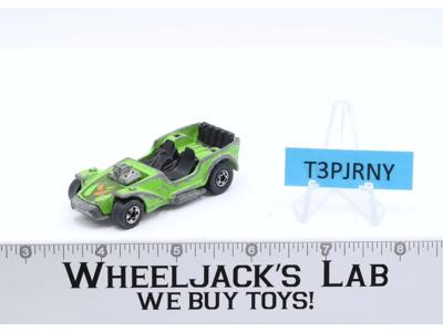 Ice T Green Flying Colors Hot Wheels Redlines Mattel Vintage RL
