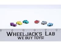 Lot of 6 Tiny Miniature Cars 1988-89 Vintage Galoob Micro Machines