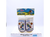 Smurfette Slipper Socks Toddler 7-8 The Smurfs 1982 BBC Imports NEW SEALED