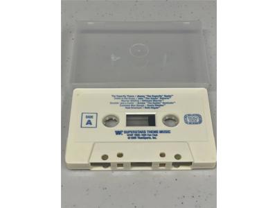 WWF Superstars Theme Music 1991 Fan Club Membership Cassette Tape Rare