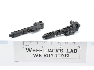 Autobot Battlefield Headquarters 2x Scrambler Guns Lasers G1 Transformers
