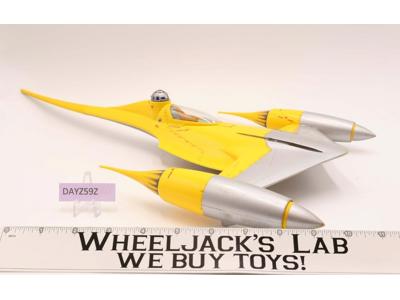 Electronic Naboo Fighter Star Wars Episode 1 1998 Hasbro Action Figure Vehicle