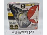Variable Fighter VF-1S Super Valkyrie MIB Pilot Roy Focker Bandai 2002