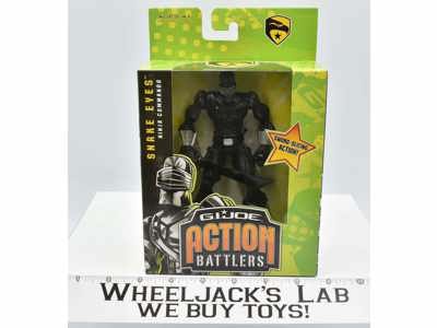 Snake Eyes G.I Joe Action Battlers 2009 Hasbro NEW SEALED MISB