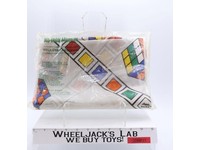 Rubik's Cube Twin Bed Flat Sheet 1980s Ideal Selected Seconds Vintage NEW SEALED